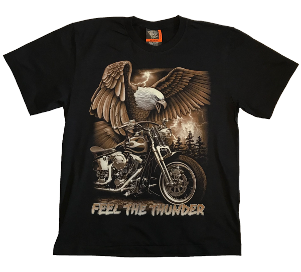 Feel The Thunder - Rockeagle mit Bike